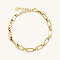 Bold Paperclip Bracelet