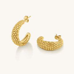 Bubble Hoop Earrings