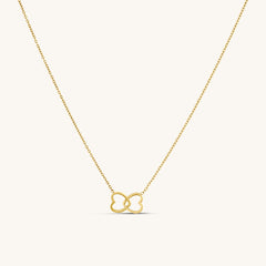 Interlocking Heart Necklace