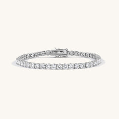 Vermail and Moissanite Bracelet