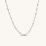 Vermail and Moissanite Necklace